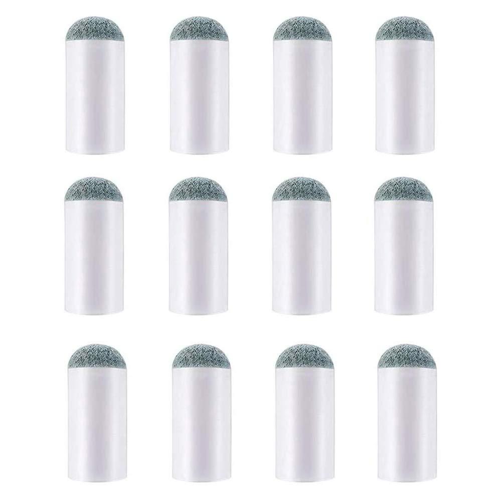 [AUSTRALIA] - GOETOR Slip On Pool Cue Tips 48 Assorted Billiard Cue Tip Replacements 9mm 10mm 12mm 13mm 4 sizes,48PCS 