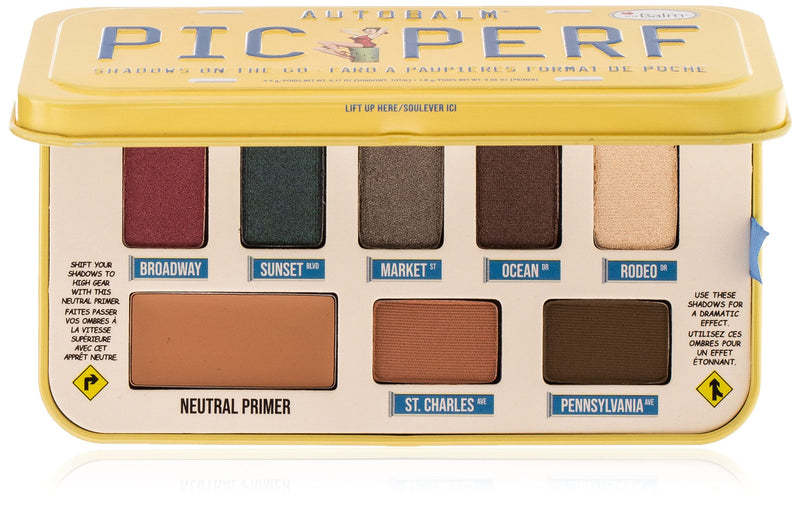 theBalm AutoBalm Shadow Palette with Primer, Matte and Shimmer Shadows Picture Perfect - BeesActive Australia