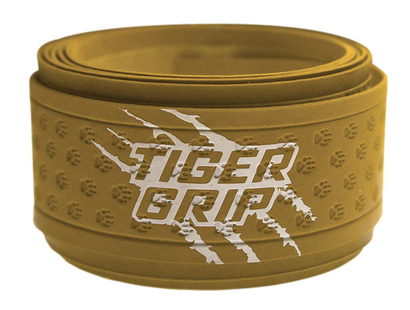Tiger Grip Bat Wrap/Bat Tape for Baseball and Softball Amber/Yellow 1.1mm - BeesActive Australia