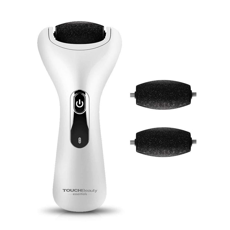 Electric Foot Callus Remover By TOUCHBeauty Pedicure Tool Foot File Wet Dry Rechargeable Callus Remover Corn Hard Skin Shaver with 3 Roller Heads Upgrated - BeesActive Australia