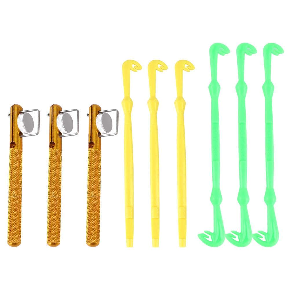 Loop Tyers for Fishing, Fishing Line Knot Tying Tool- 3 Set of Knot Tyers, Nail Knot Tyer, Hook Loop Tyer, Fishhook Remover Loop Tyer &Disgorger Detacher for Fly Fishing - BeesActive Australia