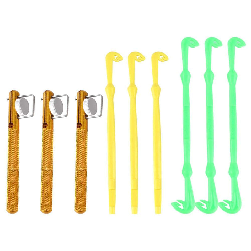 Loop Tyers for Fishing, Fishing Line Knot Tying Tool- 3 Set of Knot Tyers, Nail Knot Tyer, Hook Loop Tyer, Fishhook Remover Loop Tyer &Disgorger Detacher for Fly Fishing - BeesActive Australia