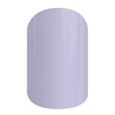Powder Purple - Jamberry Nail Wraps - Full Sheet - Light Purple Solid - Glossy Finish - BeesActive Australia