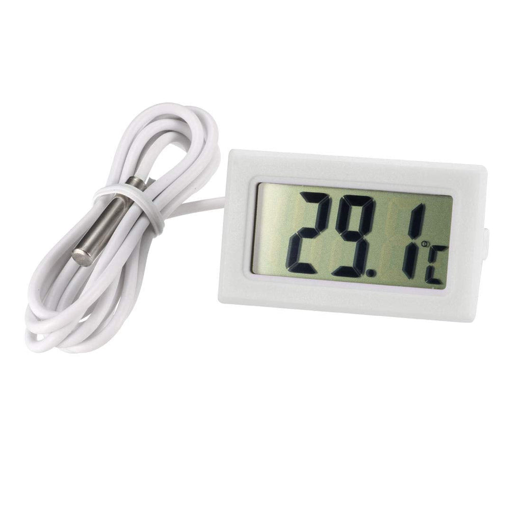 uxcell Digital Aquarium Thermometer Celsius with Probe for Fish Tank Refrigerator - BeesActive Australia