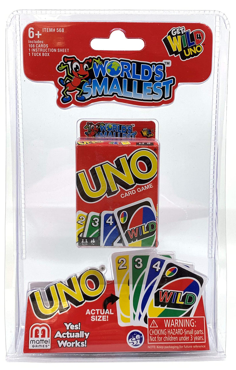 World's Smallest Uno Card Game - BeesActive Australia