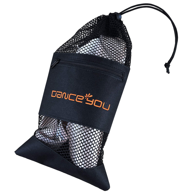 [AUSTRALIA] - DANCEYOU Pointe Shoe Mesh Bag with Pocket Nylon Durable Drawstring Ballet Dance Accessories Storage Bag 