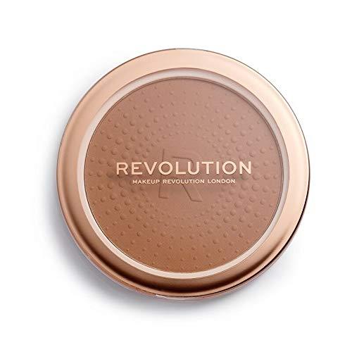 Makeup Revolution Mega Bronzer, 02 Warm, Face Makeup for Perfect Contouring, Matte Bronzer Make Up for Flawless Makeup Look, Highlighters Makeup for Luminous Sun Kissed Glow - BeesActive Australia