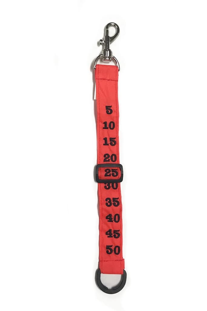 SMITTY Official's Apparel | ACS-507 | Football Referee Nylon Chain Clip Yard Marker | Official's Choice!, Yellow - BeesActive Australia