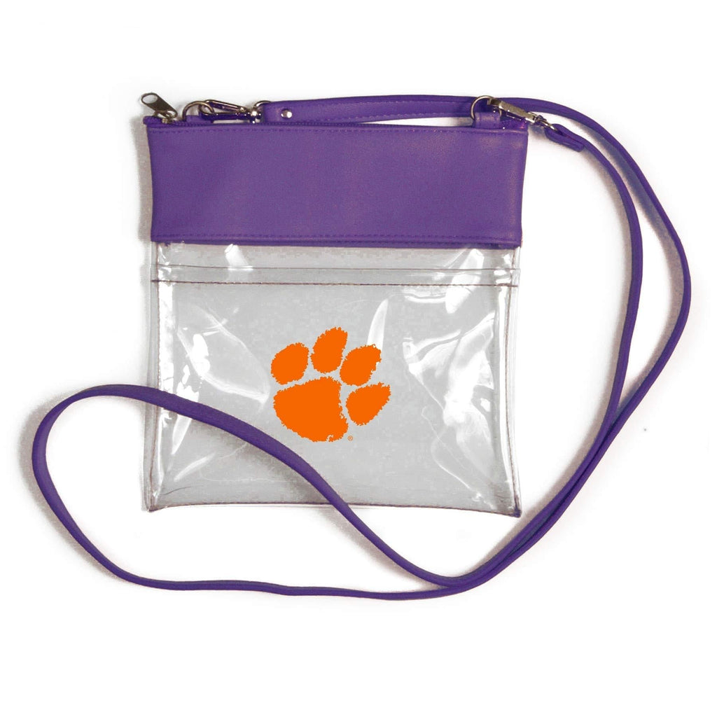 Clemson Tigers Clear Gameday Crossbody Bag/Purse - BeesActive Australia