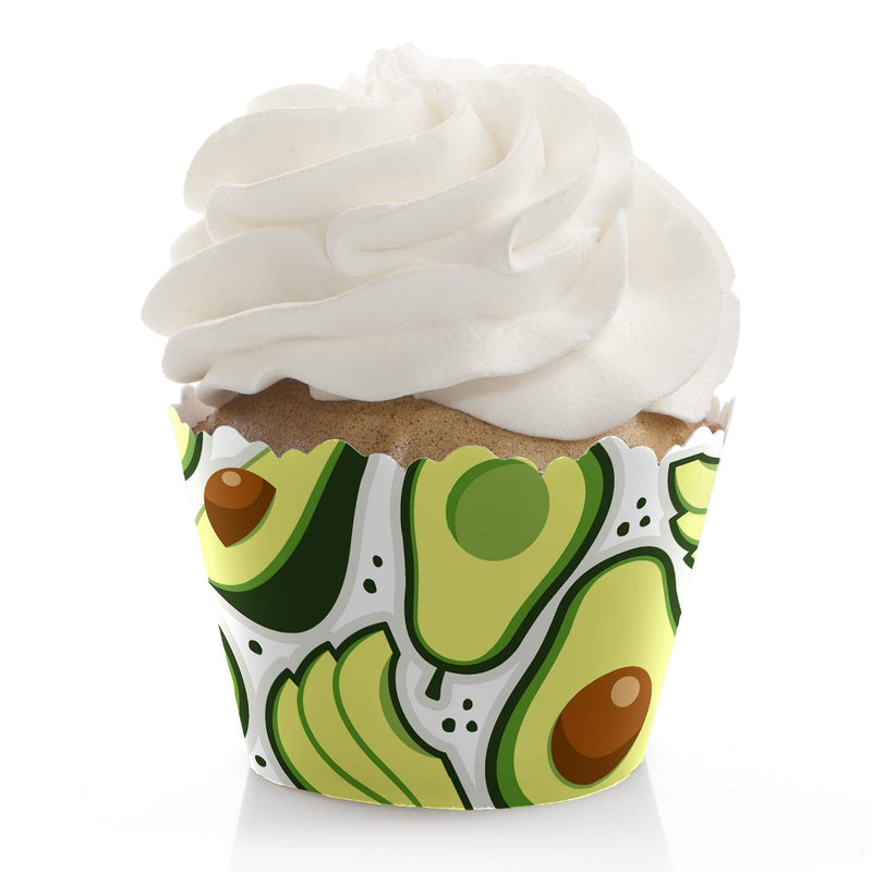 Hello Avocado - Fiesta Party Decorations - Party Cupcake Wrappers - Set of 12 - BeesActive Australia