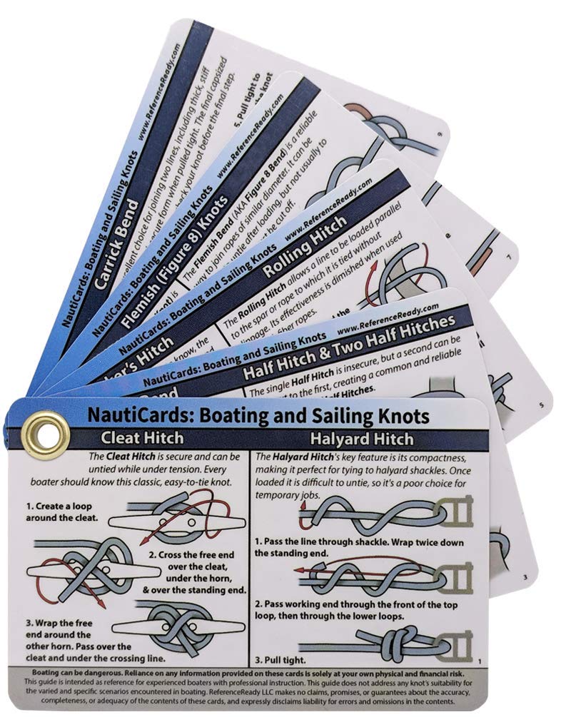 [AUSTRALIA] - ReferenceReady Boating and Sailing Knot Cards 