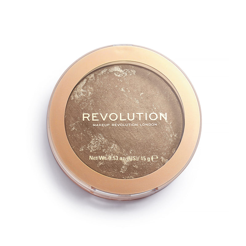 Makeup Revolution Bronzer Reloaded, Take a Vacation, Face Makeup Bronzer Powder for Luminous Sunkissed Glow, Highlighter Makeup Bronzing Powder - BeesActive Australia