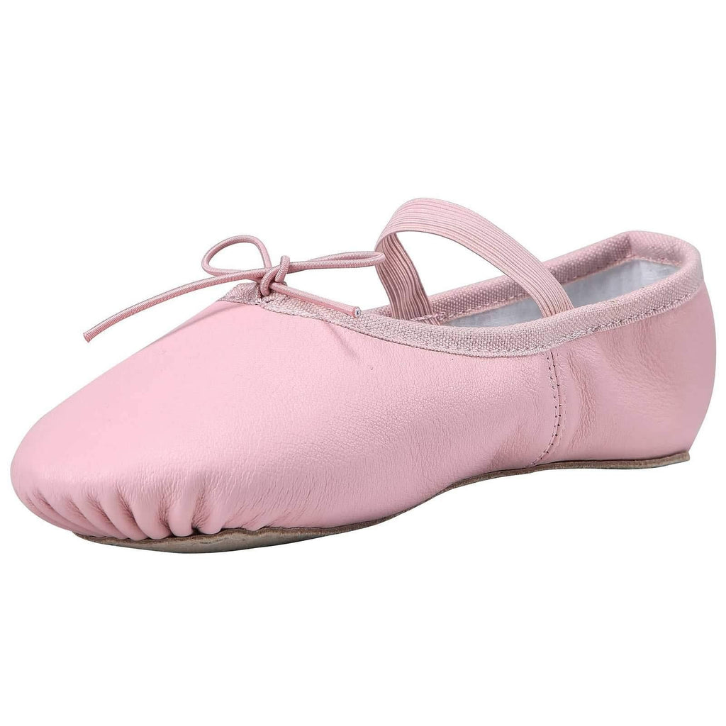 [AUSTRALIA] - Linodes Leather Ballet Shoes/Ballet Slippers/Dance Shoes (Toddler/Little/Big Kid/Women) 3 Little Kid Pink 