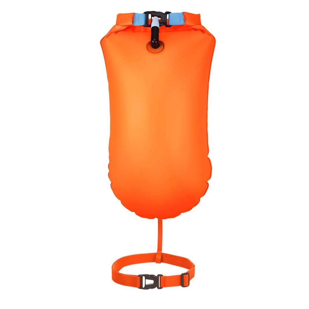 [AUSTRALIA] - Garberiel 20L Waterproof Swim Buoy, Waterproof Dry Bag Swim Safety Float and Drybag for Open Water Swimmers, Triathletes, Kayakers and Snorkelers, Highly Visible Buoy Float for Safe Swim Training 