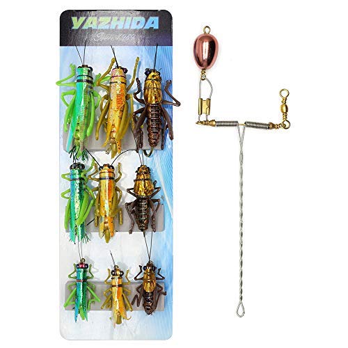 YZD Realistic Fly Steelyard Style C Serise C29 9pcs - BeesActive Australia