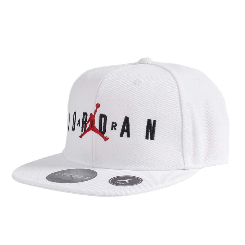 Boys Grade School Jumpman Snapback Adjustable Cap Hat One Size (White) - BeesActive Australia