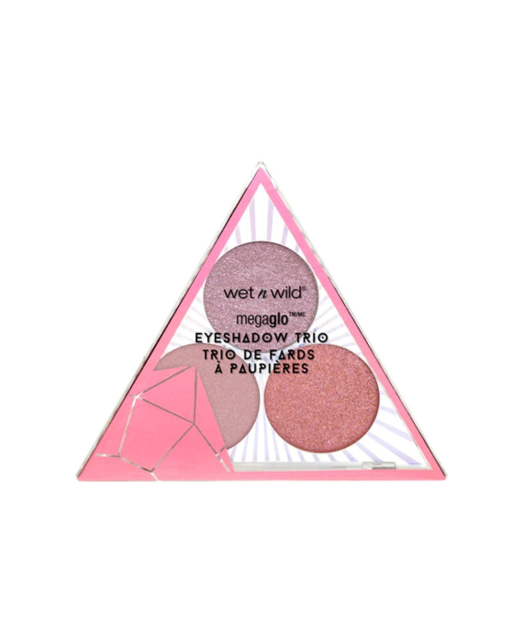 wet n wild Crystal Cavern Mega Glo Eyeshadow Trio, Rose Quartz - BeesActive Australia