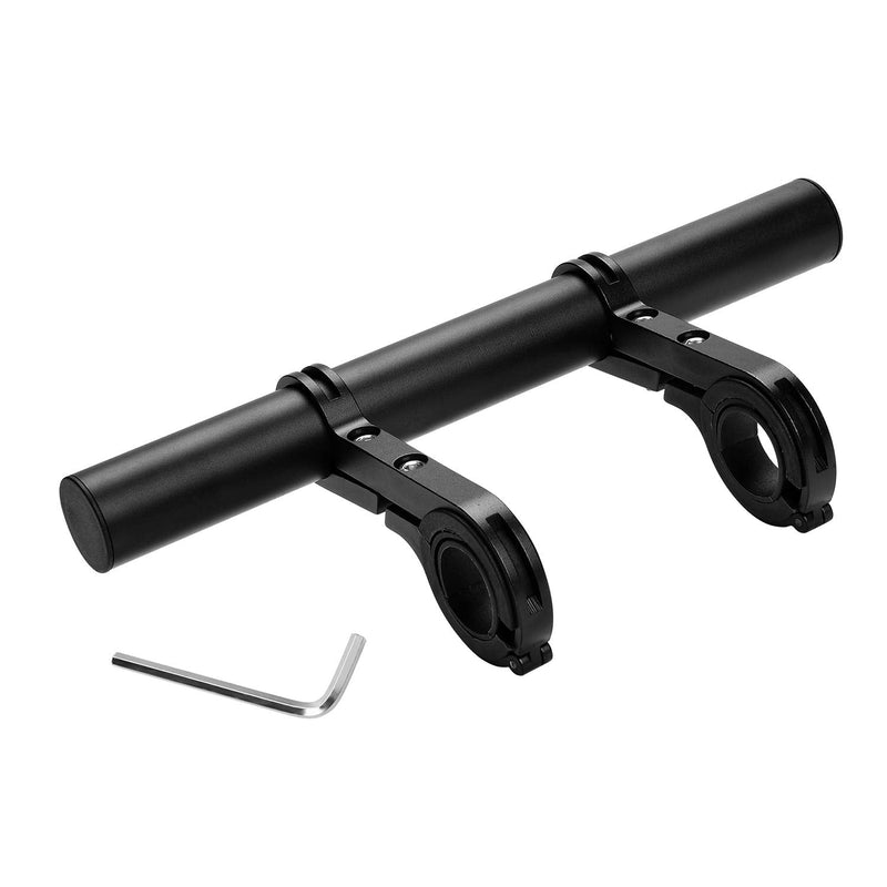 Yizhet Bike Handlebar Extender, Lightweight Durable Double Bicycle Handlebar Extension Bracket for Holding Motorcycle E-Bike Lamp Speedometer GPS Phone Mount Holder Aluminum Alloy 20cm - BeesActive Australia
