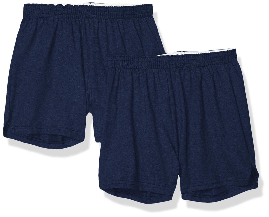 [AUSTRALIA] - Soffe Women's Authentic Cheer Short X-Small Navy (2 Pack) 