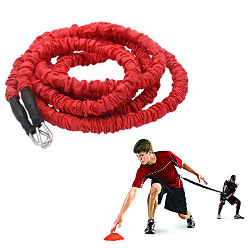 YNXing Resistance Training Rope Explosive Force Bounce Physical Training Resistance Rope Improving Speed, Stamina and Strength 9.8ft Elastic rope - BeesActive Australia