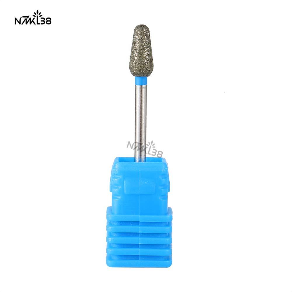 NMKL38 Diamond Bur 3/32" Russian Electric Nail Drill Bit File Stainless Steel Professional Podiatry Chiropody Pedicure Manicure Drill Bit - BeesActive Australia