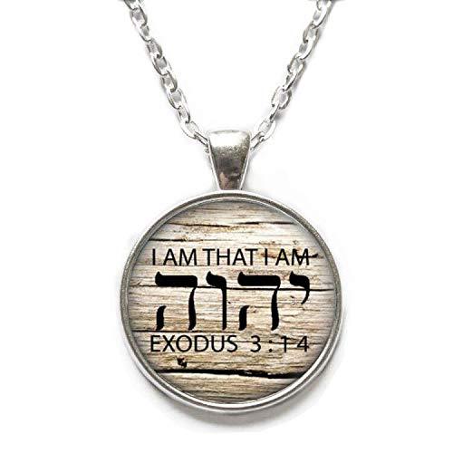 Ni36uo0qitian0ozaap Tetragrammaton Symbol Necklace,Jehovah's Symbol Pendant,Jehovah's Gift,Gift for Coworker,for him,Art Gifts,for Her,TAP335 - BeesActive Australia