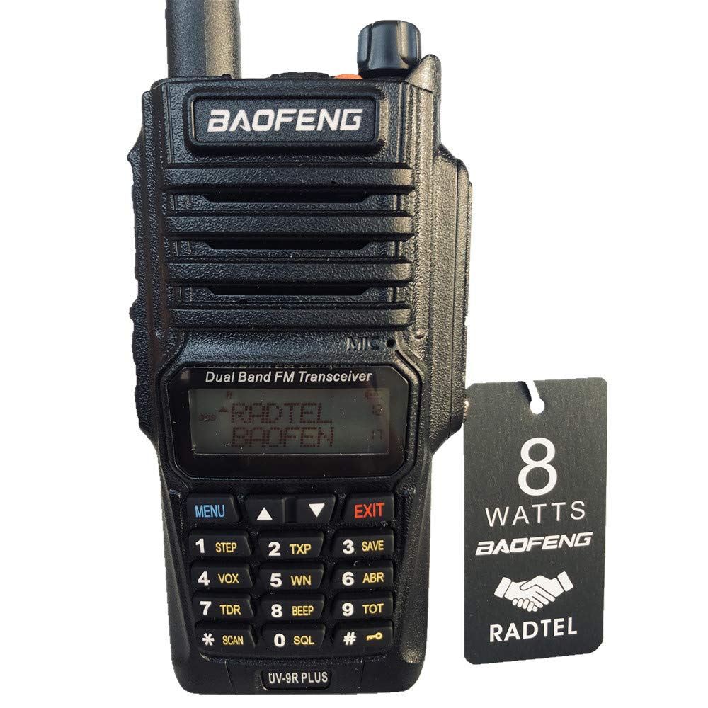 [AUSTRALIA] - radtel Baofeng UV-9R Plus 8Watts Walkie Talkie BF-UV9R Plus IP67 Waterproof Dual Band Ham Radio 8W 