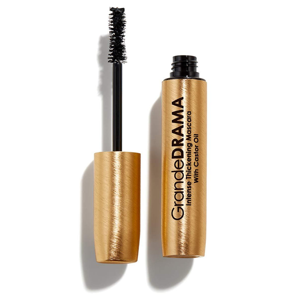 Grande Cosmetics GrandeDRAMA Intense Thickening Mascara with Castor Oil, Volumizing, Conditioning, Buildable Formula - BeesActive Australia