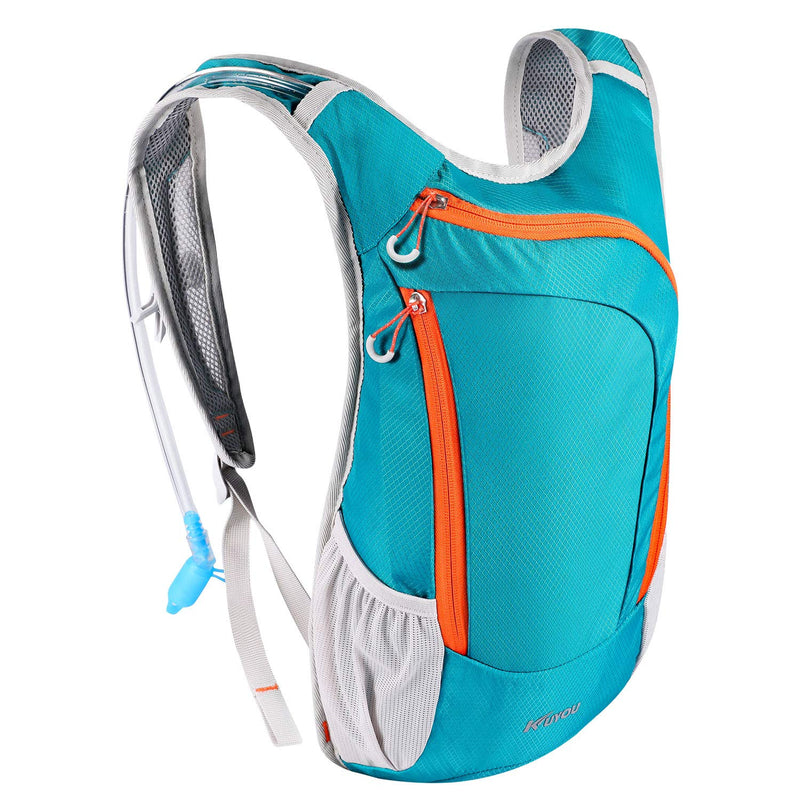 Hydration Pack,Hydration Backpack with 2L Hydration Bladder Lightweight Insulation Water Pack for Running Hiking Riding Camping Cycling Climbing Fits Men & Women Green - BeesActive Australia