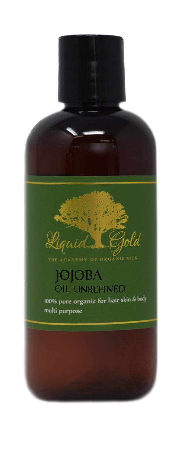 12 Fl.oz Premium Golden Jojoba Oil Cold Pressed Unrefined 100% Pure Organic Skin Nail Health Care Moisturizer - BeesActive Australia