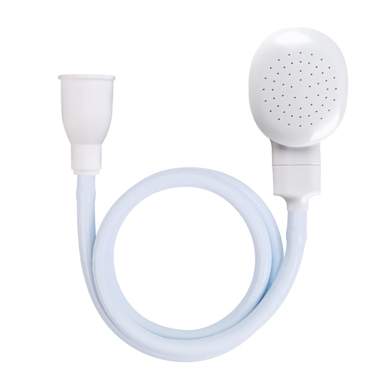 Pet Faucet Sprayer,Sink Spray Hose Portable Shampoo Sprayer,Shower Head with Slip On Spout Bath and Shampoo Spray,Faucet to Shower Converter,Dog Shower Pet Bath Handheld Showerhead,White - BeesActive Australia