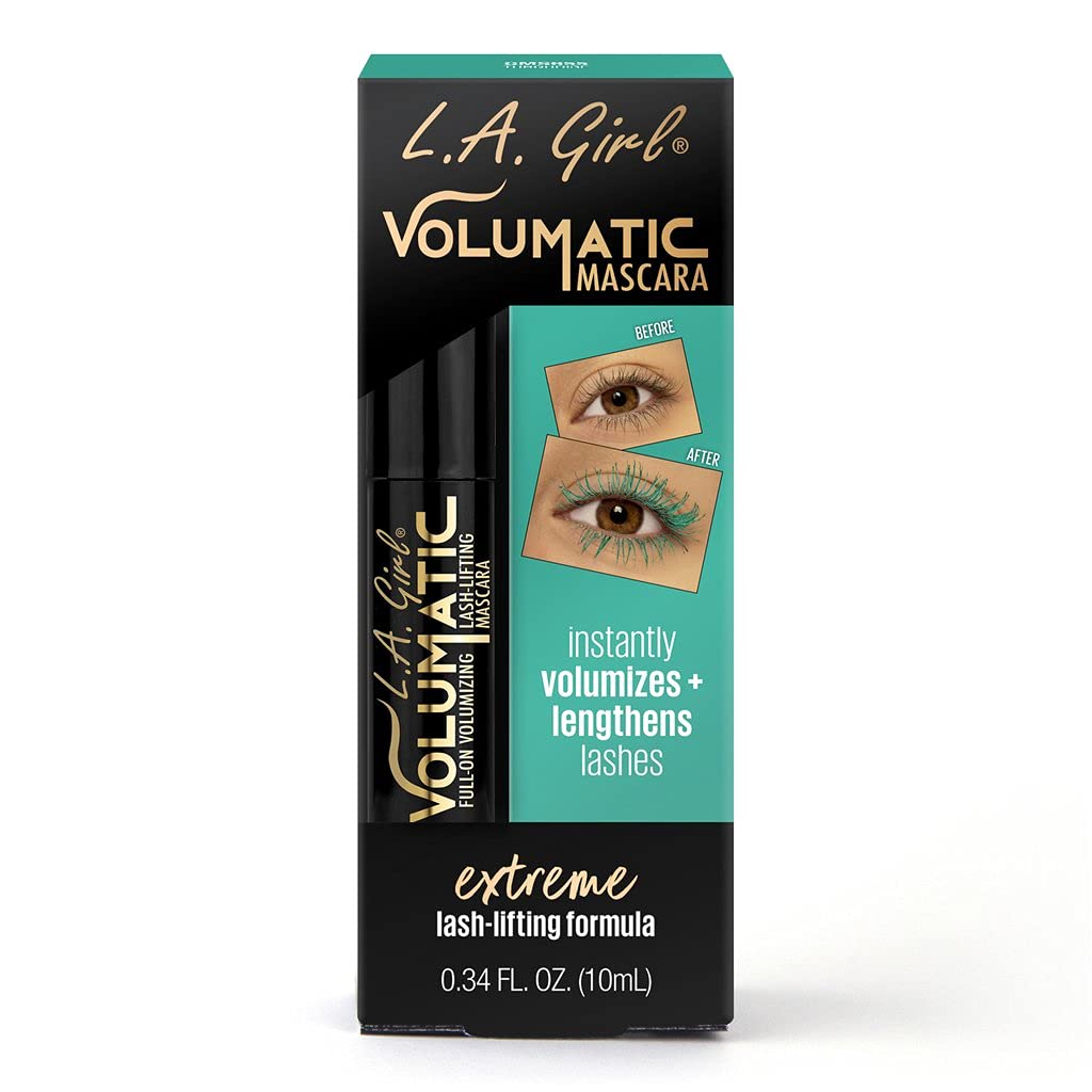 L.A. Girl Volumatic Mascara, 0.34 Fl Oz, Turquoise - BeesActive Australia