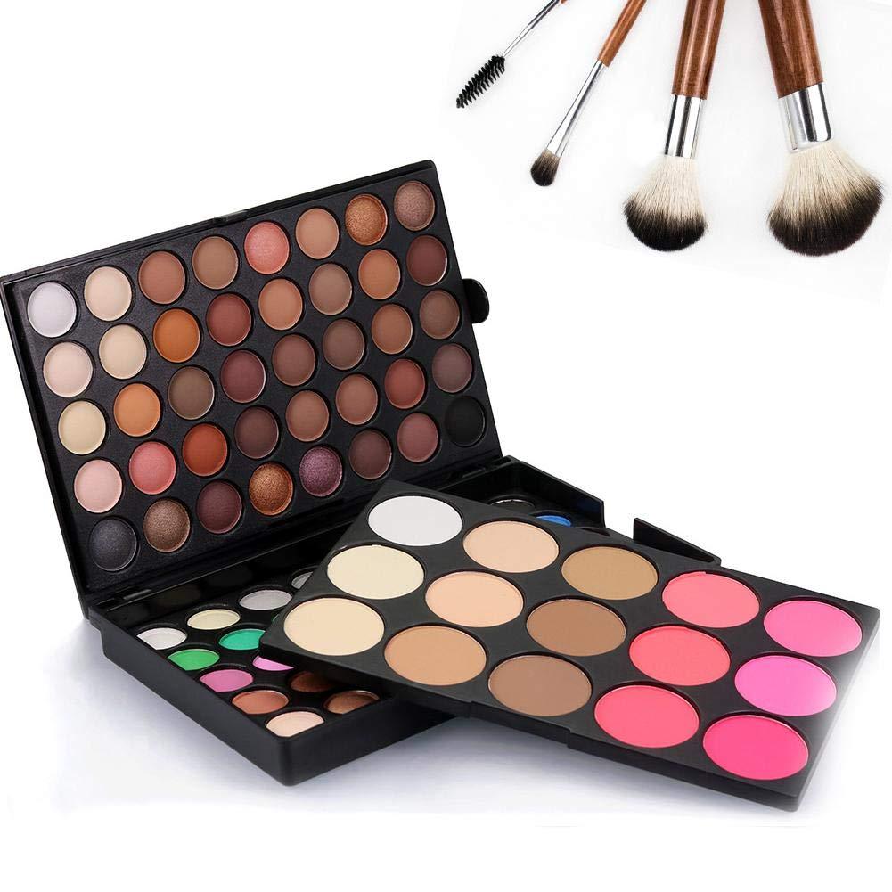 95 Colors Professional Makeup Kit Eyeshadow Palette - New (80 Eyeshadow + 15 Blush Concealer) Highly Pigmented Ultra Flawless Matte And Shimmer Cosmetic Powder - BeesActive Australia