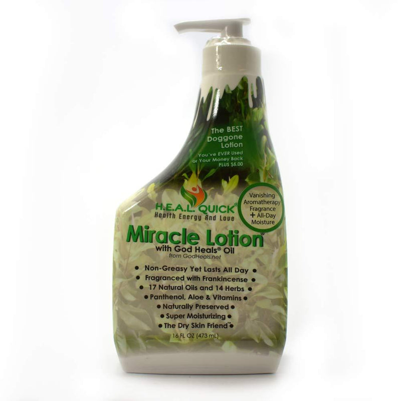 Miracle Lotion with God Heals Oil - 16 oz - BeesActive Australia