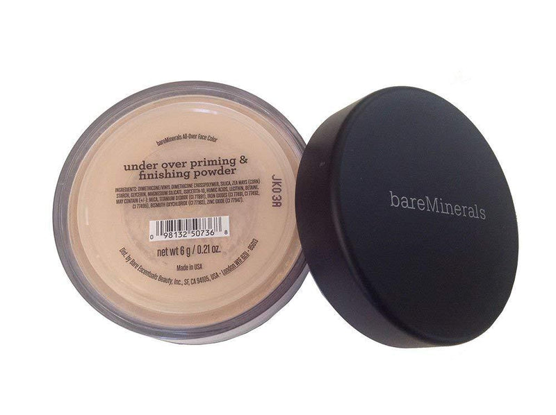 BAREMINERALS ALL-OVER FACE COLOR UNDER OVER PRIMING & FINSHING POWDER .21 OZ 6 g - BeesActive Australia