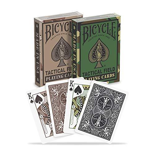 [AUSTRALIA] - Bicycle Tactical Field Playing Cards 2 Deck Set 