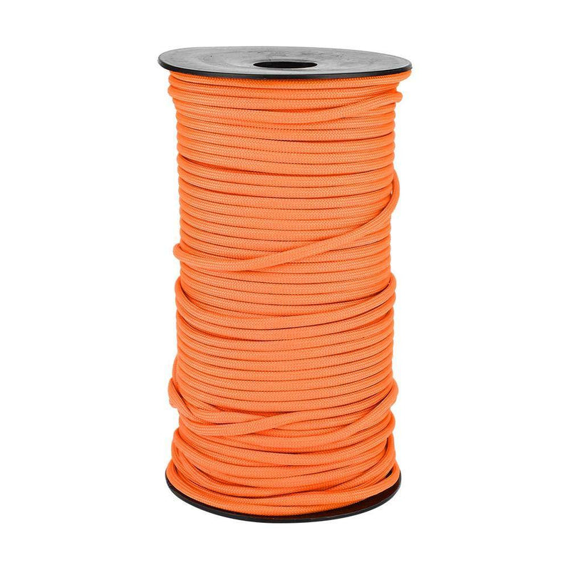 [AUSTRALIA] - Nine Strand Parachute Cord Outdoor Strong Paracord with Polyester Spool Durable Lightweight Camping Rope for Outdoor Orange 