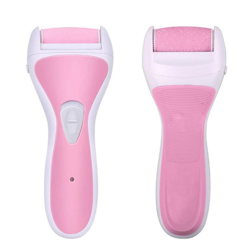 Electric Callus Remover for Feet: Rechargeable Electric Foot File, Foot Scrubber for Dead Skin, Professional Feet Care for Cracked Heels (Pink) Pink - BeesActive Australia