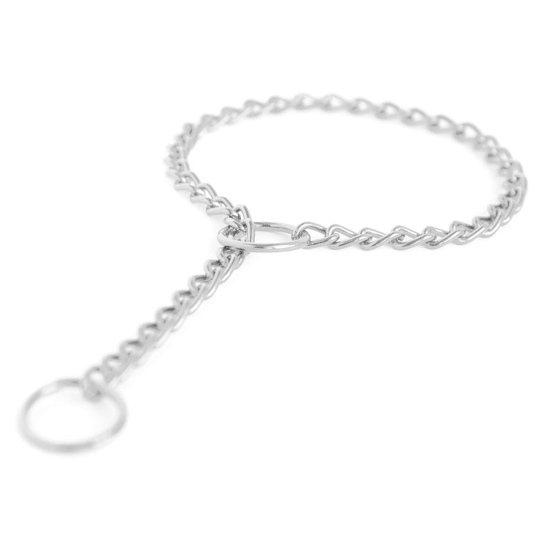 Mighty Paw Slip Collar. Premium Stainless Steel Choke Collar. Strong, Durable, Weather Proof, Tarnish Resistant Metal Chain. No Pull Dog Training Collar. 18" - BeesActive Australia