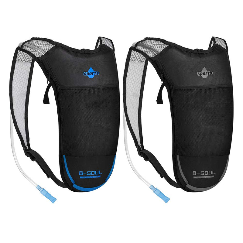 ACVCY Hydration Backpack with 2L Water Bladder, Backpack Reservoirs Water Bladder Daypack for Festivals, Raves, Running, Hiking, Biking (2 Pack) - BeesActive Australia