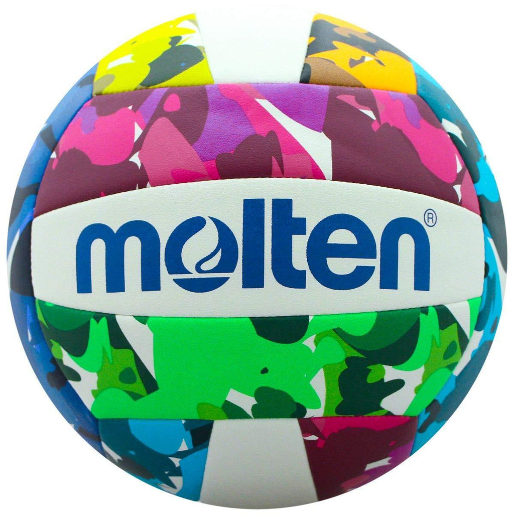 [AUSTRALIA] - Molten Recreational Volleyball, Neon Camo (MS500-NCAMO) 