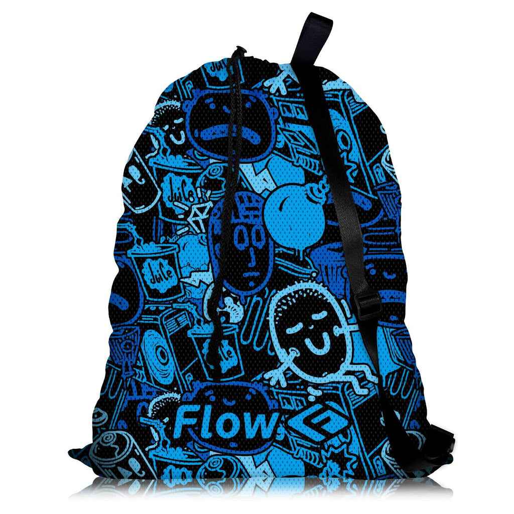 Flow Mesh Gear Bag - Drawstring Swim Bags for Swimming Equipment Available in 8 Awesome Designs Beat Street - BeesActive Australia