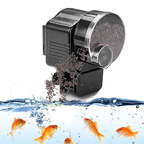 Home Aquarium Fish Tank Automatic Food Feeder Timer Black - BeesActive Australia