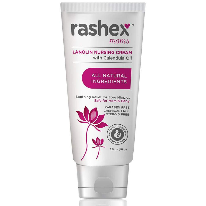 Rashex Mom - 100% Natural Nursing Cream with Lanolin and Calendula Oil - 1.8 oz - BeesActive Australia