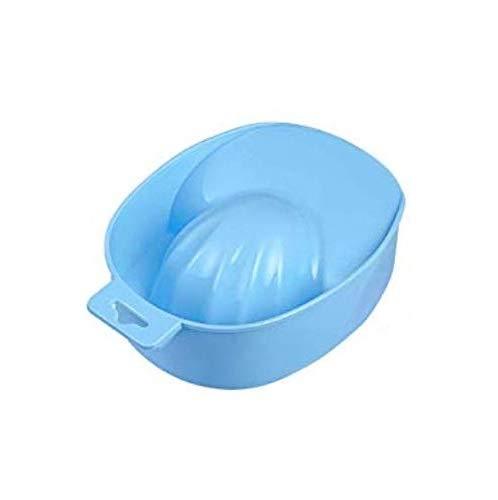 DNHCLL Nail Art Tips Dead-skin Soak Bowl Cleaning Software Care Bowl Manicure Hand Cutin Bubble Hand Bowl Manicure Tools (Blue) - BeesActive Australia