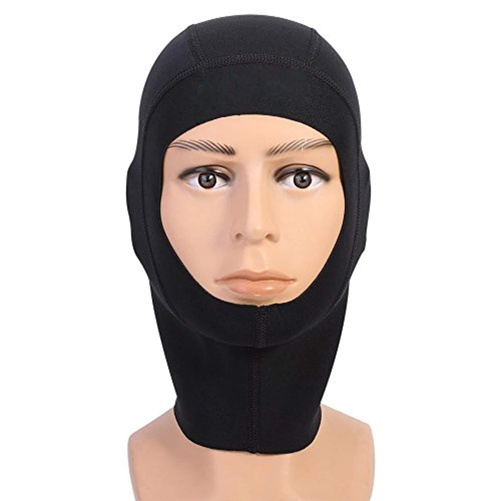 [AUSTRALIA] - Warm Neoprene Scuba Diving Hood Sun UV Protection Wetsuit Diving Cap with Flow Vent to Eliminate Trapped Air Durable Stretchable Dive Hood for Surfing Snorkeling Kayaking Sailing Canoeing Water Sports X-Large 