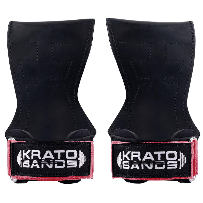 Krato Kevlar Lined Versatile Lifting Straps | Grips Bands Pink Large - BeesActive Australia
