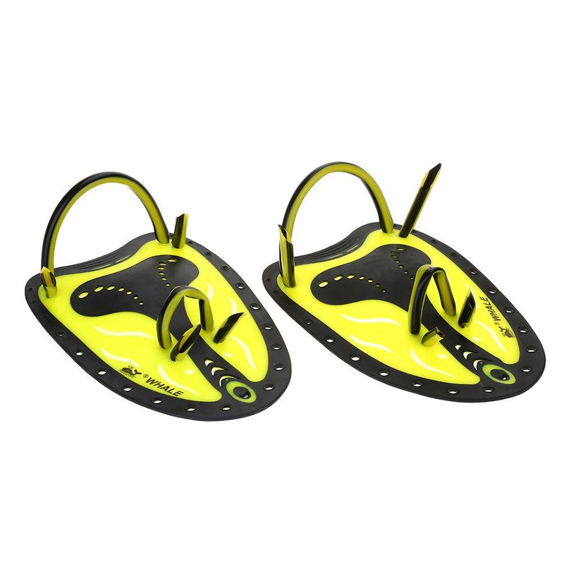 ZJchao Professional Swim Training Paddles Adjustable Diving Training Hand Fin Flippers Flat Paddles Swimming Training Aid Scuba Equipment for Men Women Children #2 - BeesActive Australia