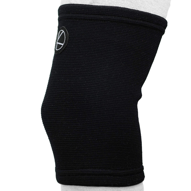 KARM Kids Knee Sleeve - Pull-Up Knee Support for Sports, Everyday Activities and Different Knee Conditions. One Size Product which is designed to fit both the right and left knee. Black - BeesActive Australia