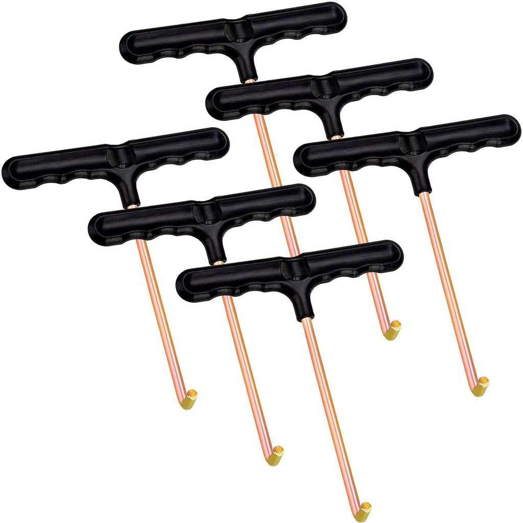 [AUSTRALIA] - Bcpress 6 Pack Trampoline Spring Puller Tool T-Hook Spring Puller T-Hook Tool 